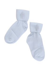 Delantal Calcetin Mis Xv Primaveras Calcetin 100% Poliéster Blanco 601548