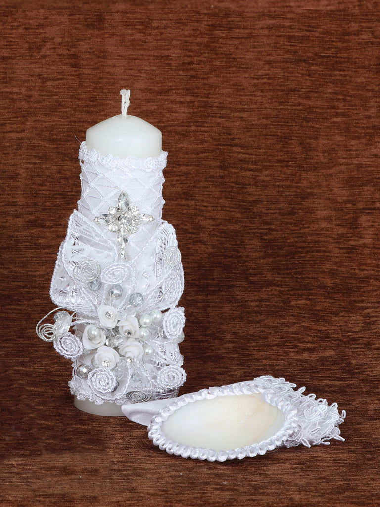 Juego de Velas para XV Años Mis XV Primaveras Artesanal Color Blanco 601749