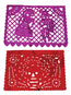 Juego De Velas Papel Picado Metalica Mis Xv Primaveras Muertos Media Papel Multicolor 601849