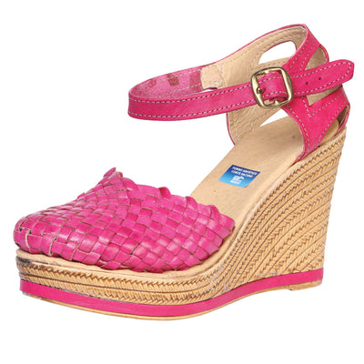 Huarache Mocasín de Mujer México Artesanal en Piel 601929