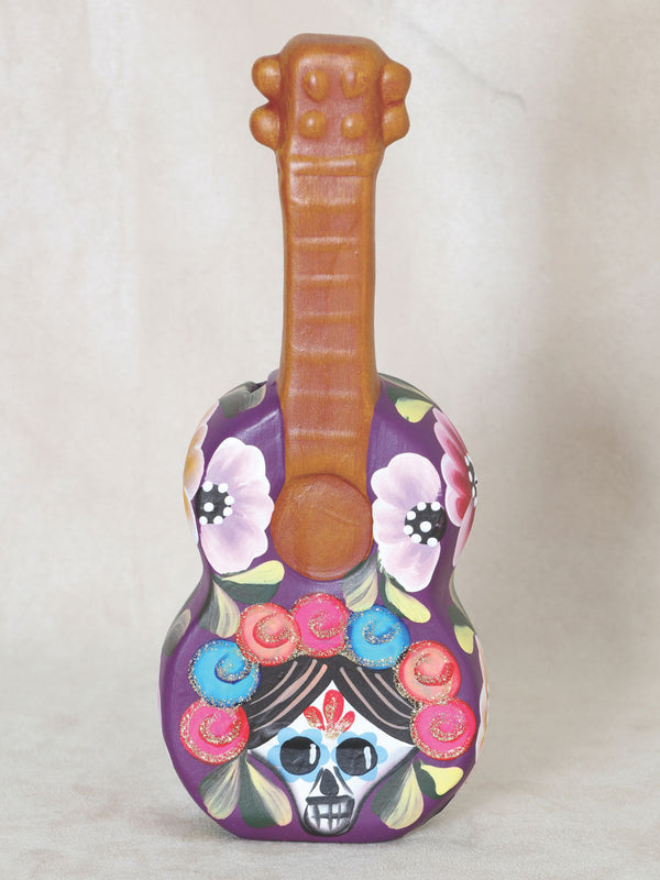 Adorno De Hogar Mis Xv Primaveras Guitarra Piel Varios 601945