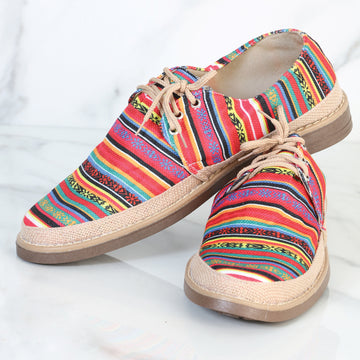 Calzado Tennis México Artesanal MOD.031 Yute Multicolor Color Multicolor 602055