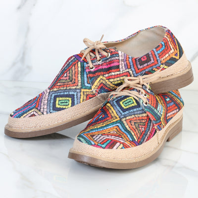 Calzado Tennis México Artesanal MOD.030 Yute Multicolor Color Multicolor 602056