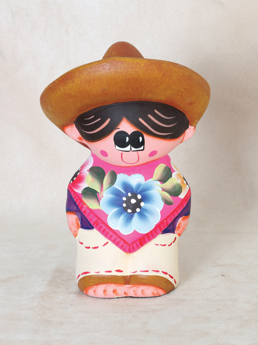 Adorno De Hogar México Artesanal Juanito Med. Cerámica Multi 602078