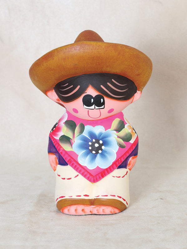 Adorno De Hogar México Artesanal Juanito Med. Cerámica Multi 602078