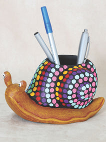 Adorno De Hogar México Artesanal Caracol Med. Cerámica Multi 602079