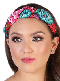 Juego De Velas Diadema Mexico Artesanal Jim-09 100% Seda Verde/Rojo 602632