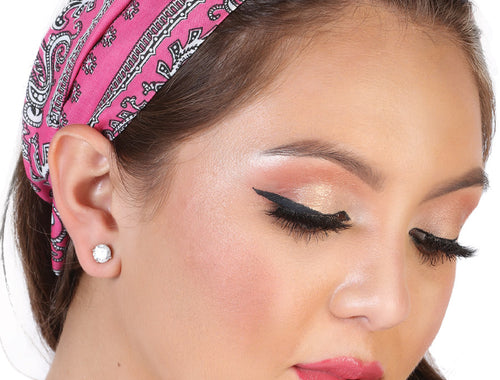 Diadema de Mujer México Artesanal S/aro Artesanal en 80% Poliéster 20% Algodón Color Rosa 602639