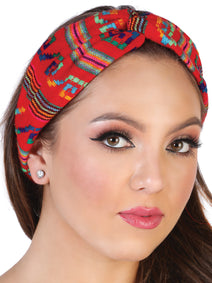Turbante Mexico Artesanal Tur S/Aro Cambaya 100% Acrilan Rojo 602652