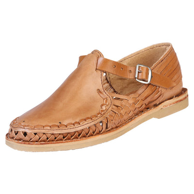 Huarache Casual Mexico Artesanal Vanessa Piel Natural 602702