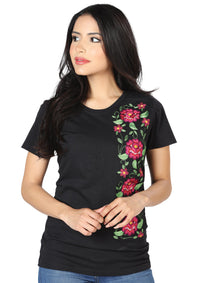 Playera M/ Corta Mexico Artesanal Lcbt1 Negro 602749