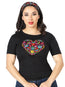 Playera M/ Corta Mexico Artesanal Lcbr4 Negro 602764