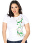 Playera M/ Corta Mexico Artesanal Lrm13 Blanco 602767