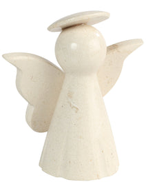 Adorno De Hogar Mexico Artesanal Angel Marmol Natural 603146