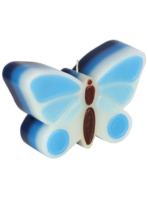 Vela Mexico Artesanal Mariposa Parafina/Polimero Azul 603160