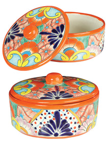 Artículo Hogar Mexico Artesanal Tortillero Talavera Multicolor 603292