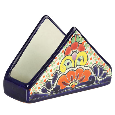 Artículo Decorativo para Hogar México Artesanal en Cerámica Color Azul/Multicolor 603304