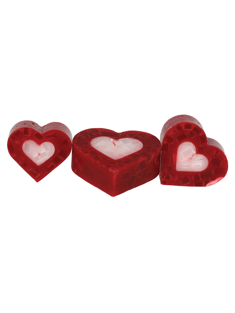 Juego de Velas para XV Años México Artesanal Parafina/polimero Artesanal Color Rojo/Blanco 603360