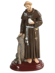 Articulo Religioso Mexico Artesanal 29-San Francisco L17 Resina Multicolor 603373