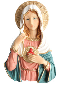 Articulo Religioso Mexico Artesanal 30-S C Maria Resina Multicolor 603377