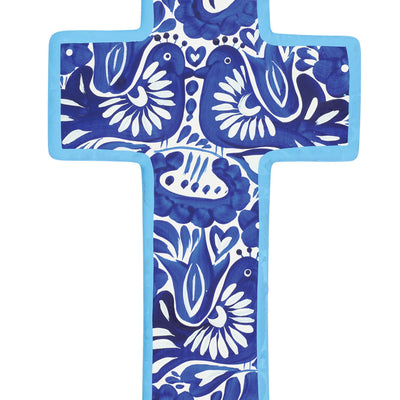 Artículo Decorativo para Hogar México Artesanal en Cerámica Color Azul 603409
