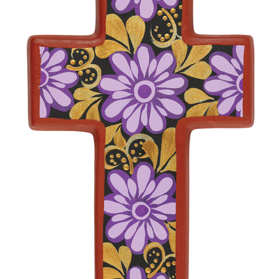 Artículo Decorativo para Hogar México Artesanal en Cerámica Color Morado 603410