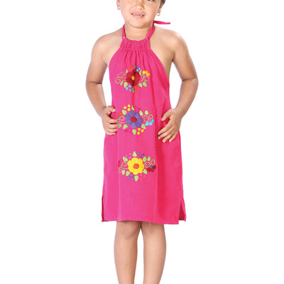 Vestido de Niña México Artesanal en 100% Algodón 603591