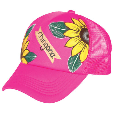 Gorra Mexico Artesanal Chingona 60% Poliester, 40% Nailon Rosa 603662