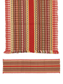 Articulo Hogar Mexico Artesanal Camino Mesa Chilon 100% Algodon Cafe 603675