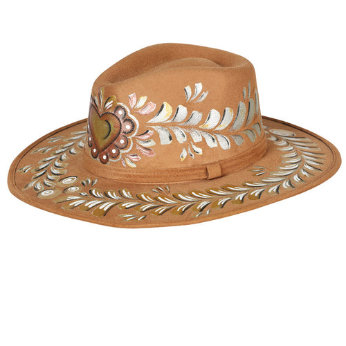 Sombrero Vaquero de Mujer México Artesanal Color Camel 603734