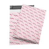100 Bolsas de Envio Animada 25 * 33 4 cm, Sobre de Plástico de Calidad Resistente con Tira Autoadhesiva, Perfecto para Envíos y Embalaje, A prueba de Desgarros, Sobre Multiuso