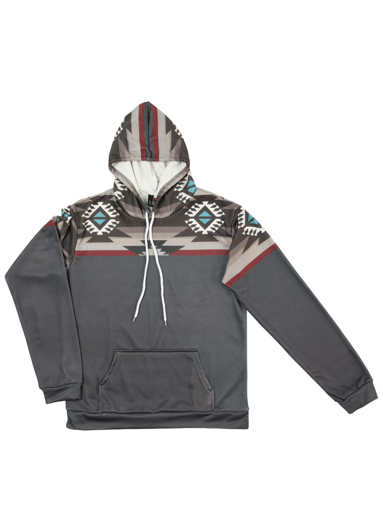Chamarra de Hombre El General Western Wear SYG-2747 en Tela Color Gris 702037