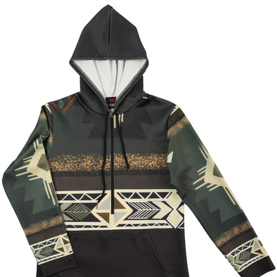 Chamarra de Hombre El General Western Wear SYG-2828 en Tela Color Negro 702052