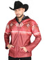 Chaqueta El General Western Wear Syg-2822 Tela Burdeos 702053