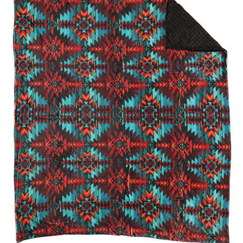 Camisa Vaquera de Mujer El General Western Wear Syg-006-1 Artesanal Geométrica en Tela Color Multicolor 702073