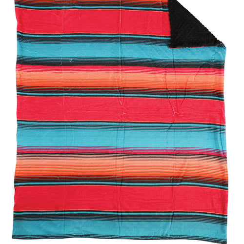 Camisa Vaquera de Mujer El General Western Wear Syg-006-5 Artesanal Geométrica en Tela Color Naranja 702087