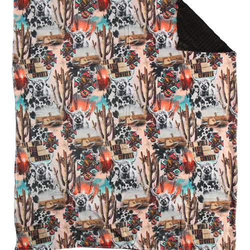 Camisa Vaquera de Mujer El General Western Wear Stg-006-6 Artesanal en Tela Color Multicolor 702088