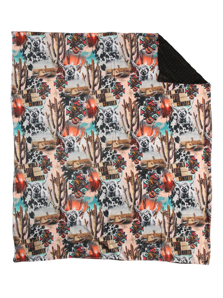 Camisa Vaquera de Mujer El General Western Wear Stg-006-6 Artesanal en Tela Color Multicolor 702088