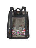 Bolsa de Mujer El General AC-115 Bordada en Tela Color Negro/Multicolor 702171