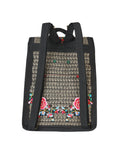 Bolsa de Mujer El General AC-116 Bordada en Tela Color Negro/Rosa 702172