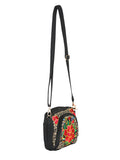 Bolsa de Mujer El General AC-130 Bordada en Tela Color Negro/Rosa 702173