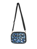 Bolsa de Mujer El General AC-131 Bordada en Tela Color Negro/Azul 702174