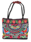 Bolsa Bordada El General Ac-138 Tela Negro/Multicolor 702175