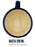 Hermosa Taza para Café Té, de Cerámica tipo Talavera, Hecha a Mano por Artesanos en México (399 ml)