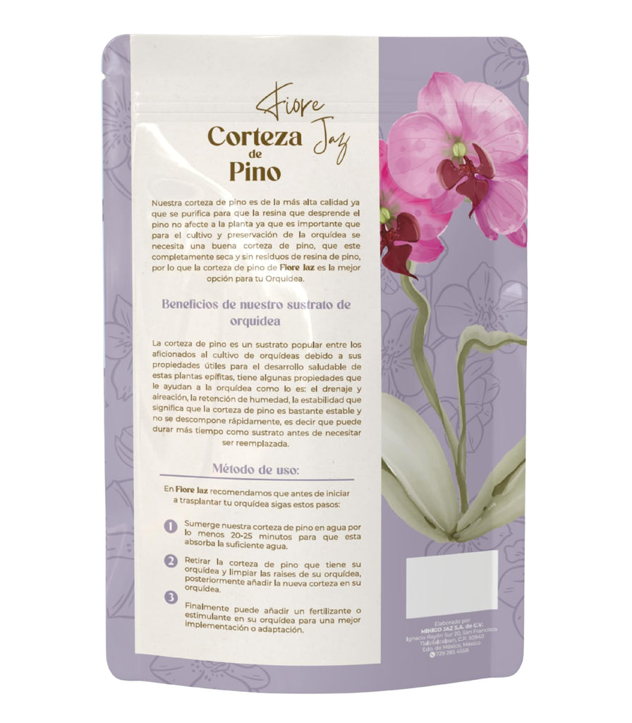 Sustrato de Corteza de Pino Natural 500gr