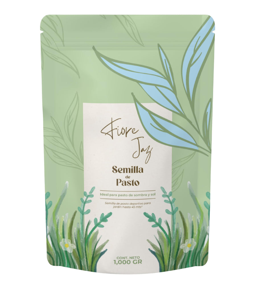 Semillas de Pasto Premium – 1 kg (Rinde hasta 50 m²) – Para Sol y Sombra