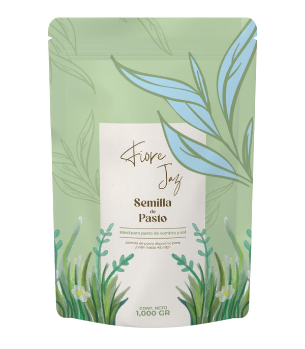 Semillas de Pasto Premium – 1 kg (Rinde hasta 50 m²) – Para Sol y Sombra