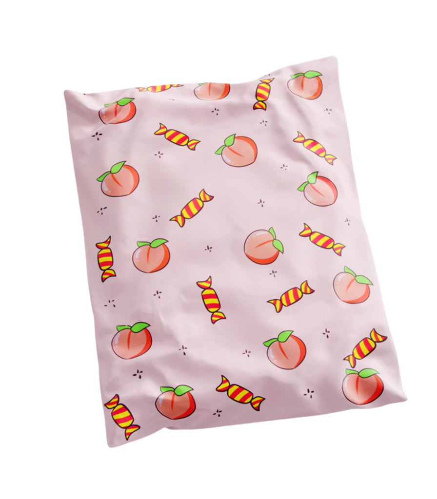 100 Bolsas de Envio Animada 25 * 33 4 cm, Sobre de Plástico de Calidad Resistente con Tira Autoadhesiva, Perfecto para Envíos y Embalaje, A prueba de Desgarros, Sobre Multiuso