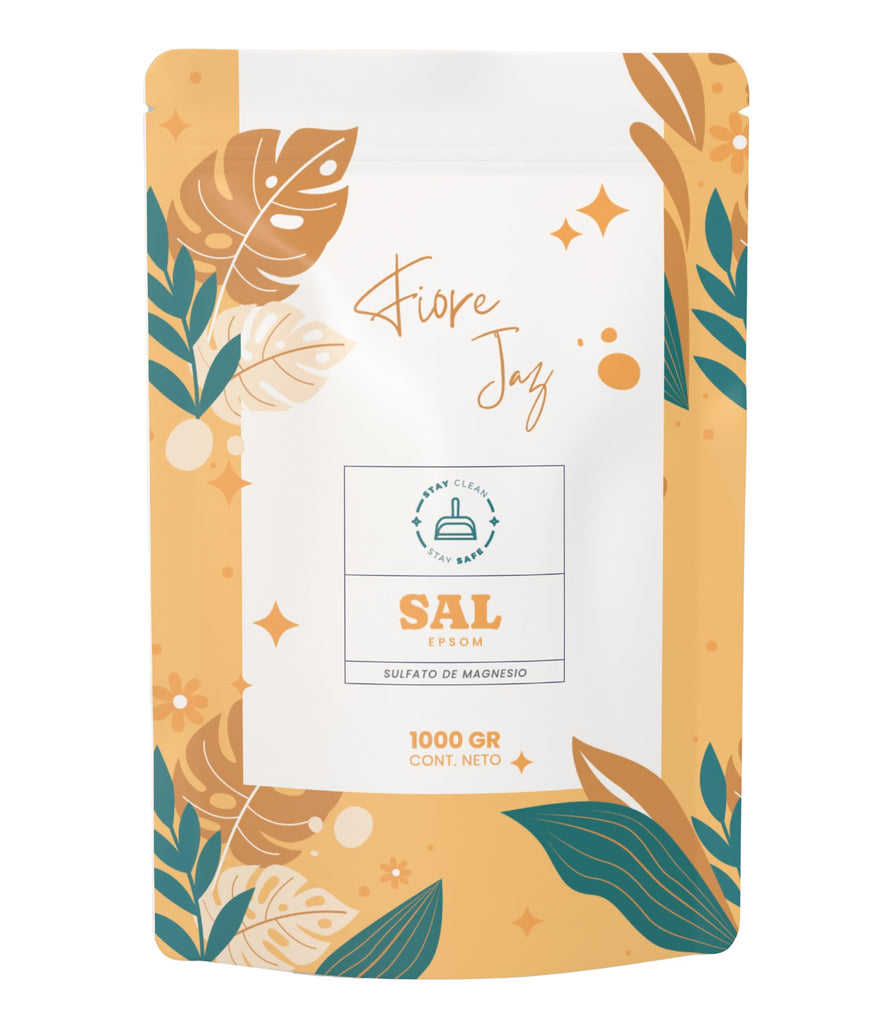 Sal De Epsom - 100% Natural, Neutral - Sulfato de magnesio, sin aroma - (Grado Alimenticio)