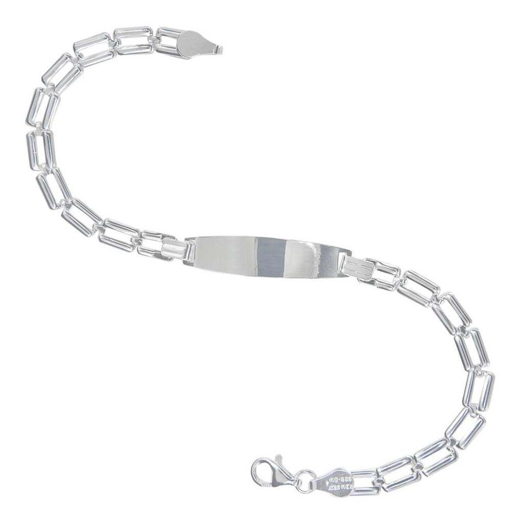 Pulsera Esclava De Plata Ley 925 Para Niña